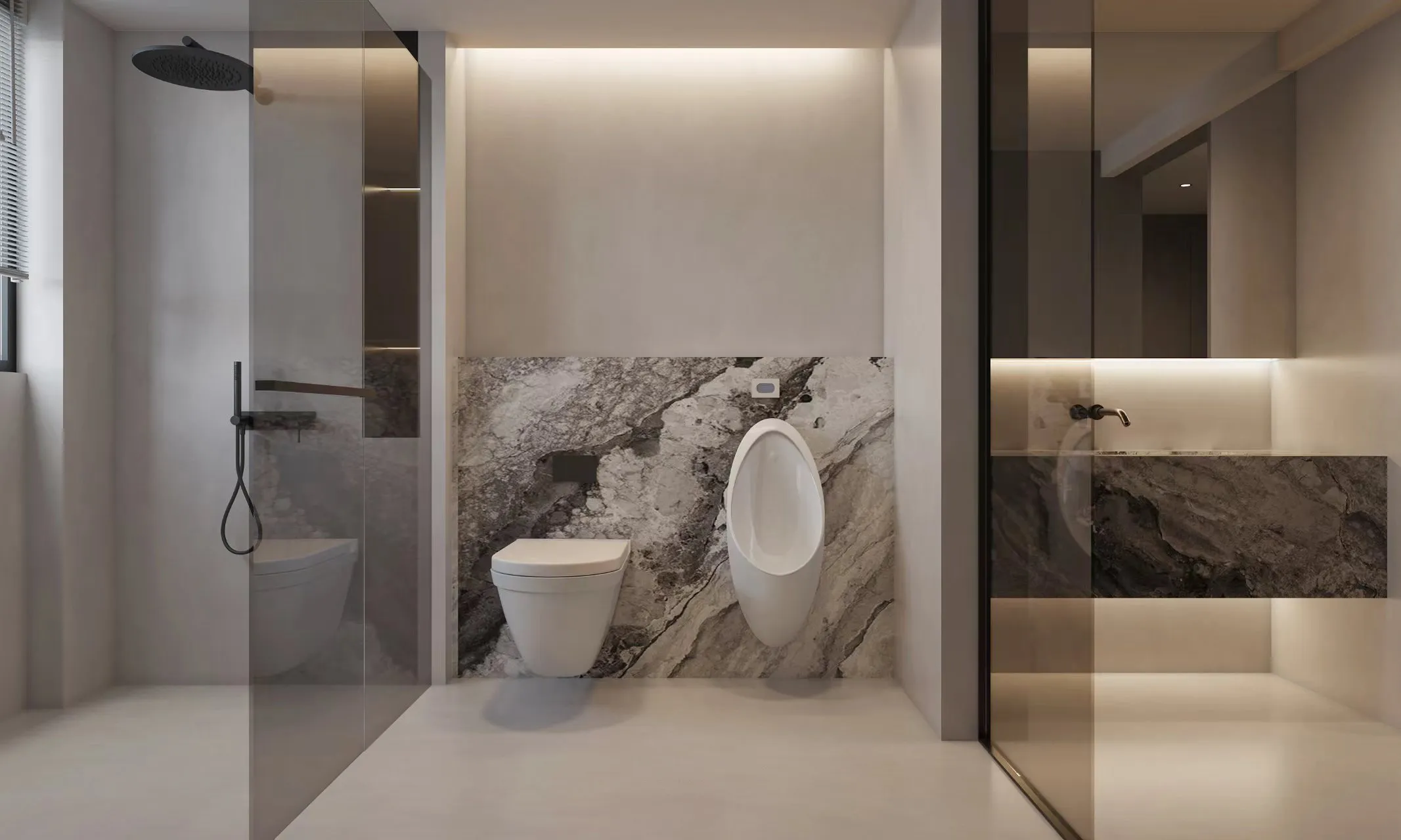 Soft Pearl Grey Solid Color Porcelain Tile for Wall and Floor