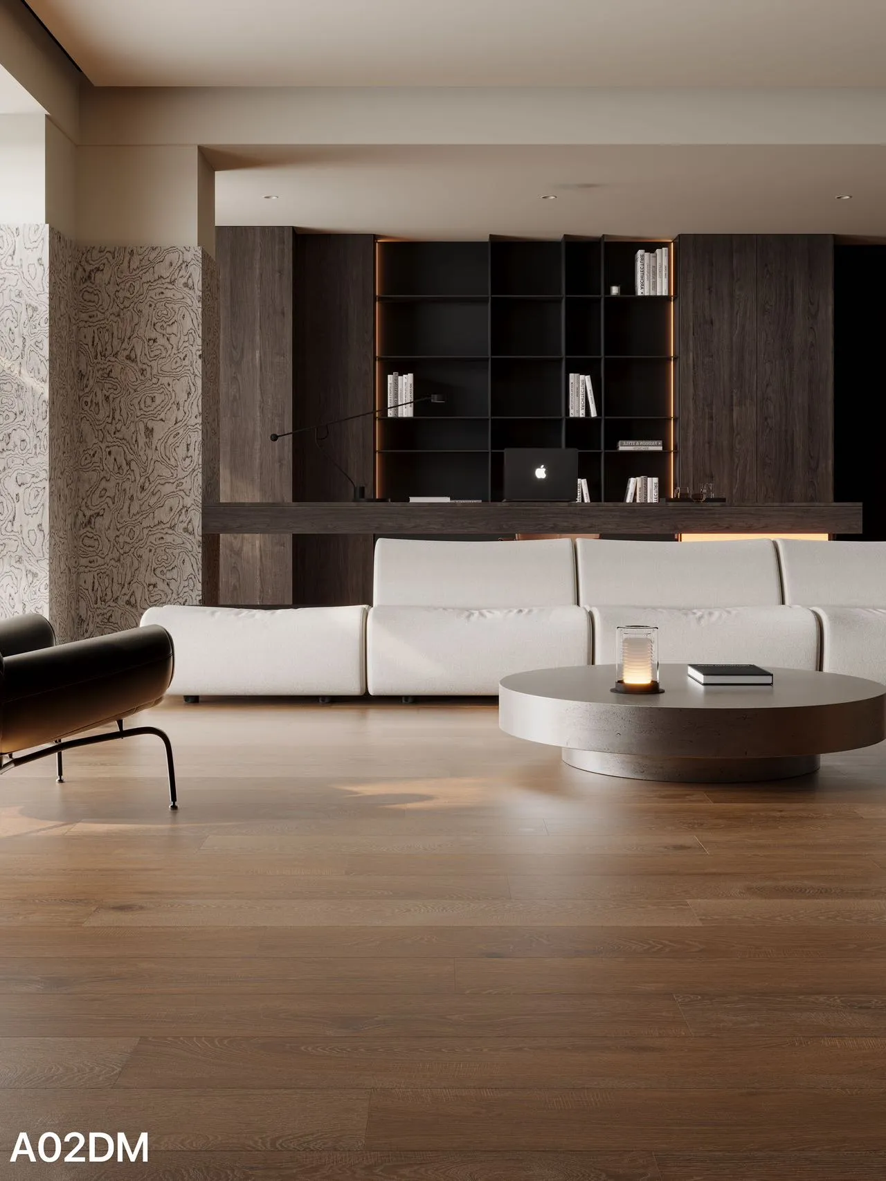 Taupe Brown Weathered Oak Wood Look Porcelain Tile for Wall and Floor